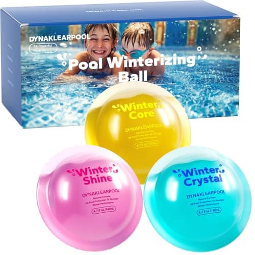 Dynaklearpool 3-in-1 Pool Winterizing Kit – Pre-Measured Winter Closing Balls for Above Ground & Inground Pools | Spring Opening Made Easy | Treats Up to 30,000 Gallons - Image 1