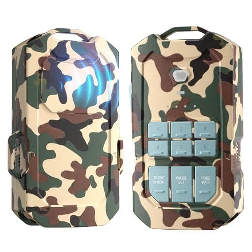 Camping Radar Security Alarm,Wireless Perimeter Alarm,Rechargeable Motion Sensor Trip Alarm,1/2 Mile Range,Waterproof System for Outdoor Security&Survival Gear-Updated Version(Desert Camo) - Image 1
