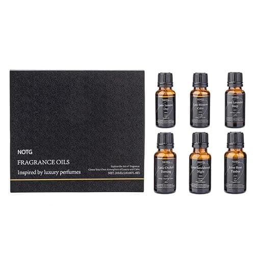 Essential Oils Set - Top 6 Luxury Scents for Diffuser, Humidifier, Aromatherapy, Candle & Soap Making, Premium Scented Oil Gift Set for Home & Office, Inspired by Luxury Brand perfumes(20ML) - Image 1