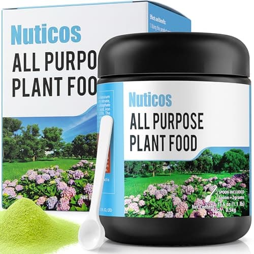 20-20-20 Balanced Water Soluble Fertilizer, for Indoor & Outdoor Plants, Vegetables, Fruits, Flowers & Garden Lawn Plant Food - Yields 132 Gallons (17.6 Ounces) - Image 1