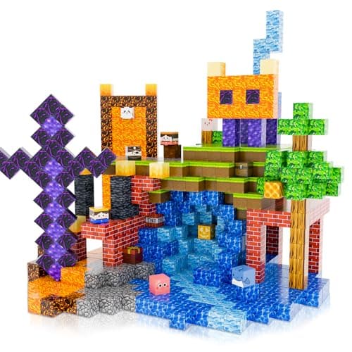 Winchoice 100PCS Magnetic Blocks Building Toys for Toddlers 3+ - Image 1