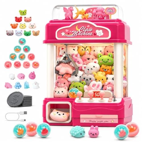 Skirfy 15” Claws Machines for Kids Adults with Sound Light, Vending Machine Candy Grabber Prize Dispenser Toys, Unicorns Claws Machines Electric Control,Birthday Girl Toys Gift - Image 1