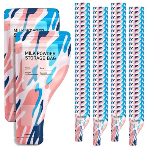 Disposable Protein Powder Travel Container Bags, 100PCS Portable Powder Container To Go, Leakproof Supplement Storage Pouches for Gym, Travel, Snacks and On-the-Go Nutrition