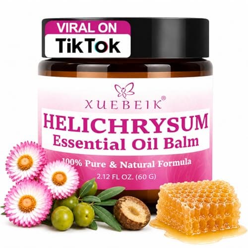 XUEBEIK Helichrysum Balm, Moisturizing Balm for Dry, Sensitive Skin, 2.12oz - Image 1