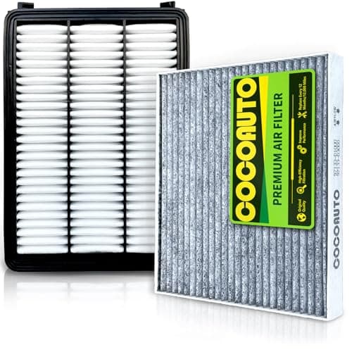 COCOAUTO Engine & Cabin Air Filter Kit for Tucson (2016-2021), fits Sportage (2017-2022), Replace OE CA12065, 28113D3300, 97133D1000 - Image 1
