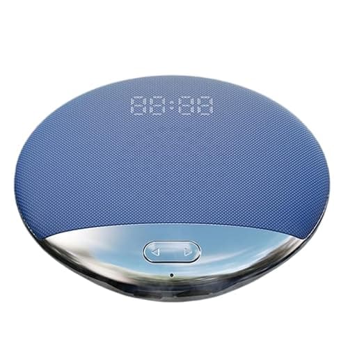 CLAISON Bluetooth Pillow Speaker, Mini Portable Under-Pillow Speakers with Built-in Clock, Soft Immersive Sound Wireless Under-Pillow Sound Box for Side Sleeper - Image 1