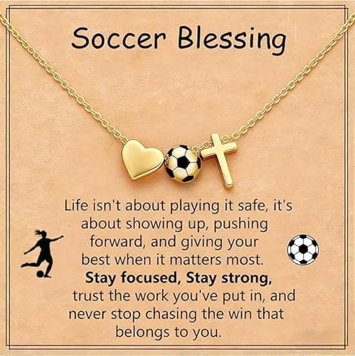 ZOLZO Volleyball Basketball Softball Soccer Baseball Tennis Necklace Sports Jewelry Accessories Gift for Players, Women, Birthday, Christmas - Image 1