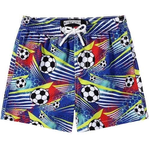 CoozySphere Little Boys Swim Trunks Quick Dry Beach Swimwear Age 4 - Image 1