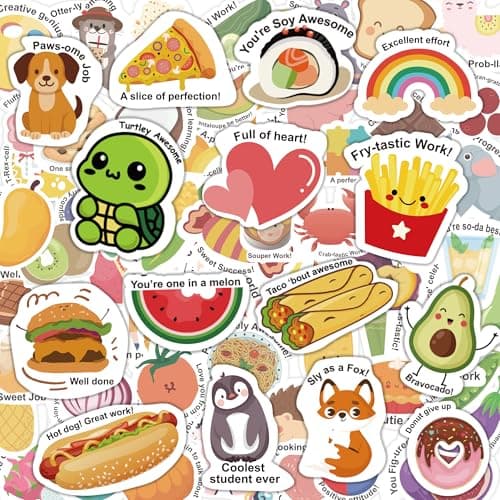 OHOME Back to School Supplies - 120 PCS Teacher Motivational Stickers for Kids Students | Teacher Must Haves Supplies Stuff Essentials Gifts for Classroom Decor,Inspirational Positive Reward Stickers - Image 1