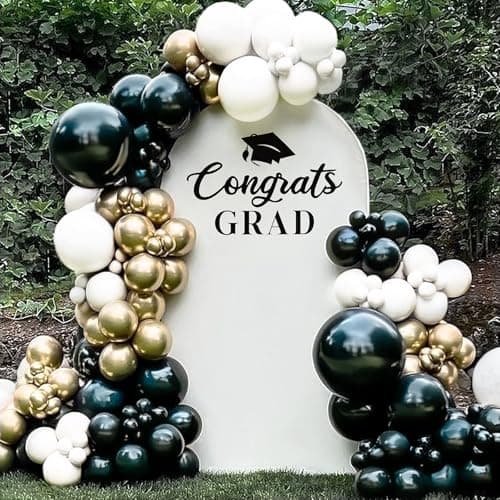 Graduation Decorations - Class of 2026 6.6Ft Arch Backdrop Kit - Grad Photo Party Decor Supplies for College High School Yard Garden - Image 1