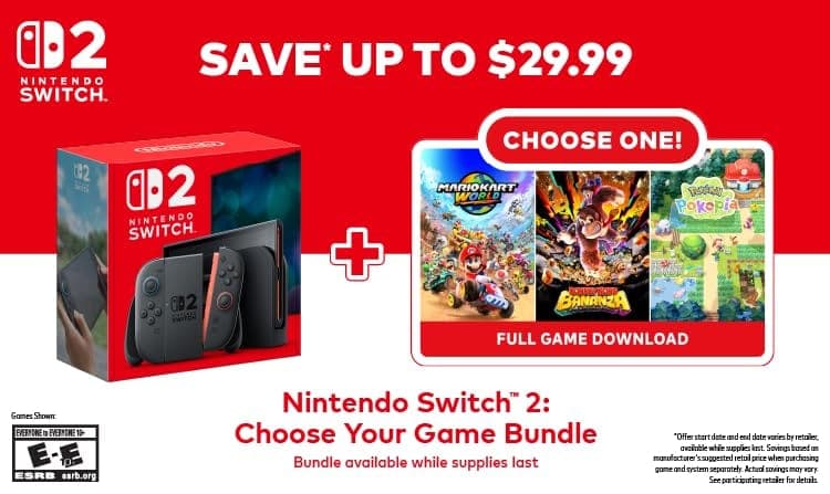 Nintendo Switch 2 Bundle With a Free Game Is $449 Right Now (Get It Before Incoming Price Hike)