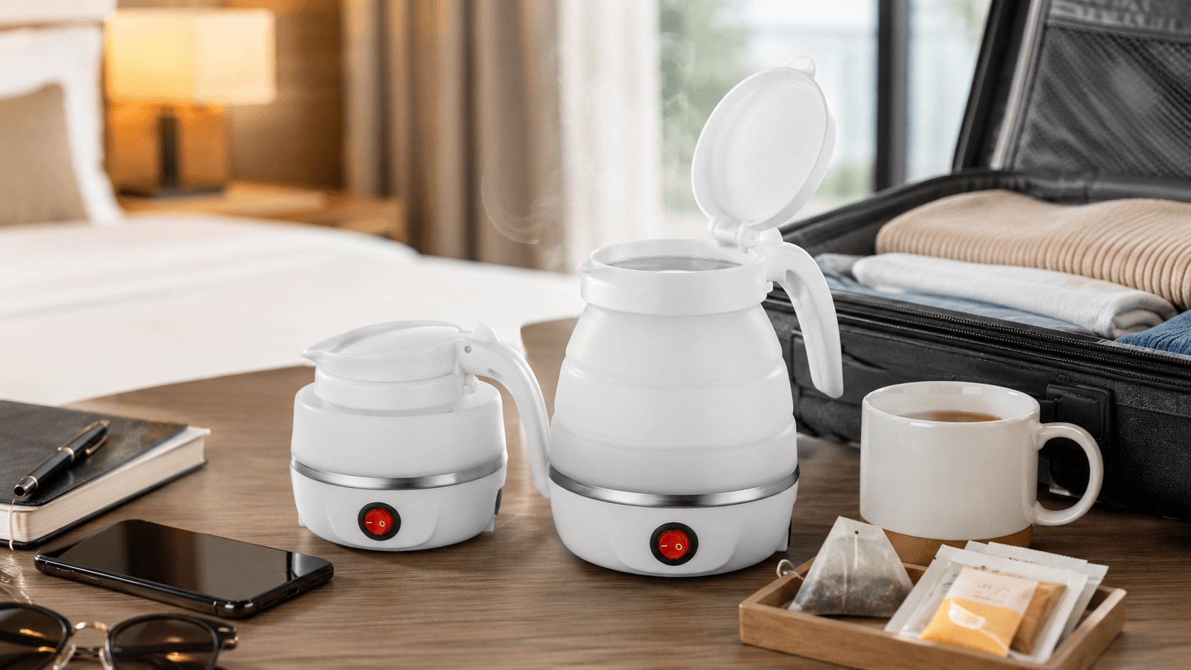 Foldable Travel Kettle Just $17 on Amazon
