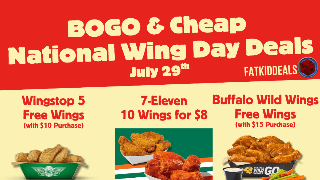 Best National Chicken Wing Day Deals 2026