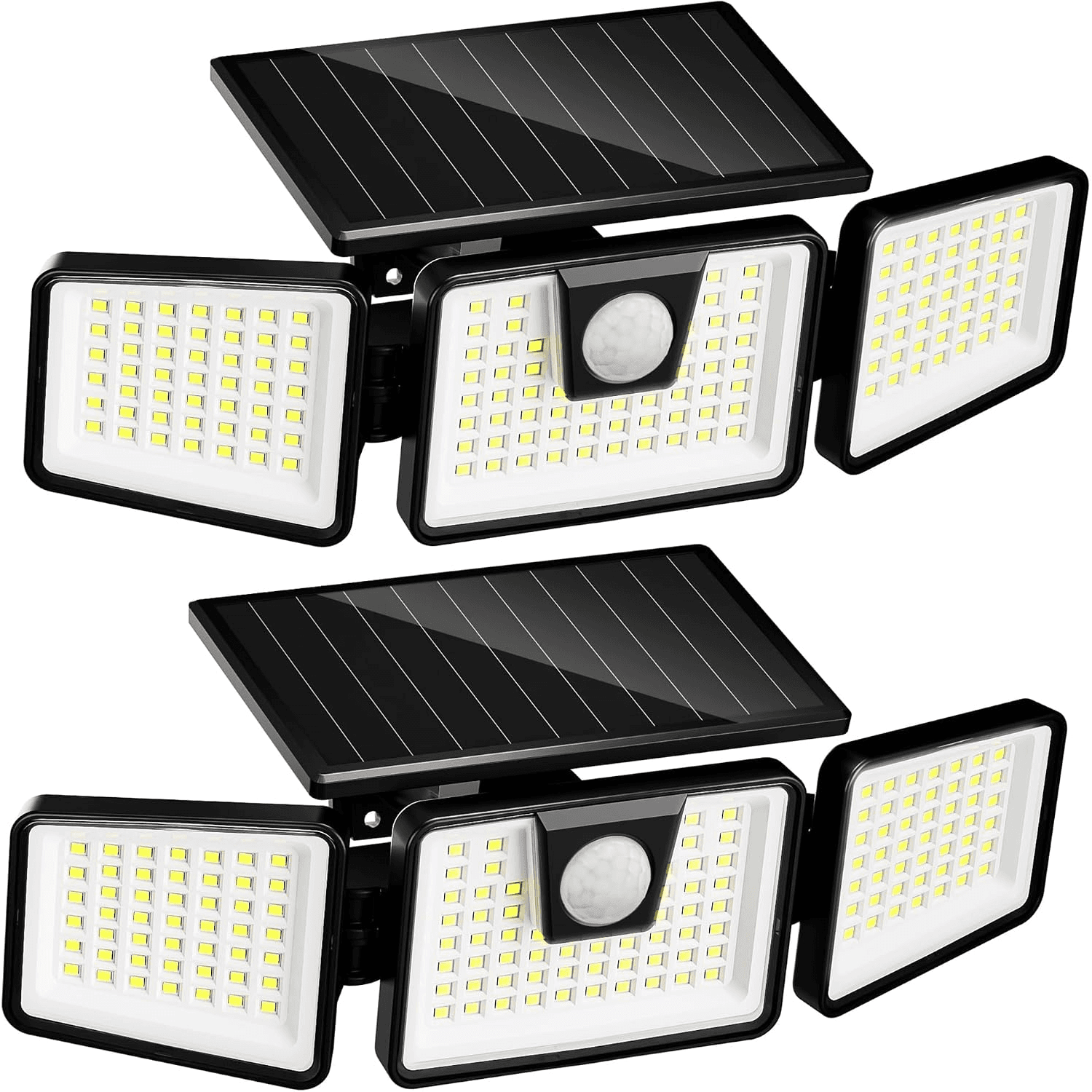 INCX Outdoor Solar Motion Lights 2-Pack Drops to $11.96
