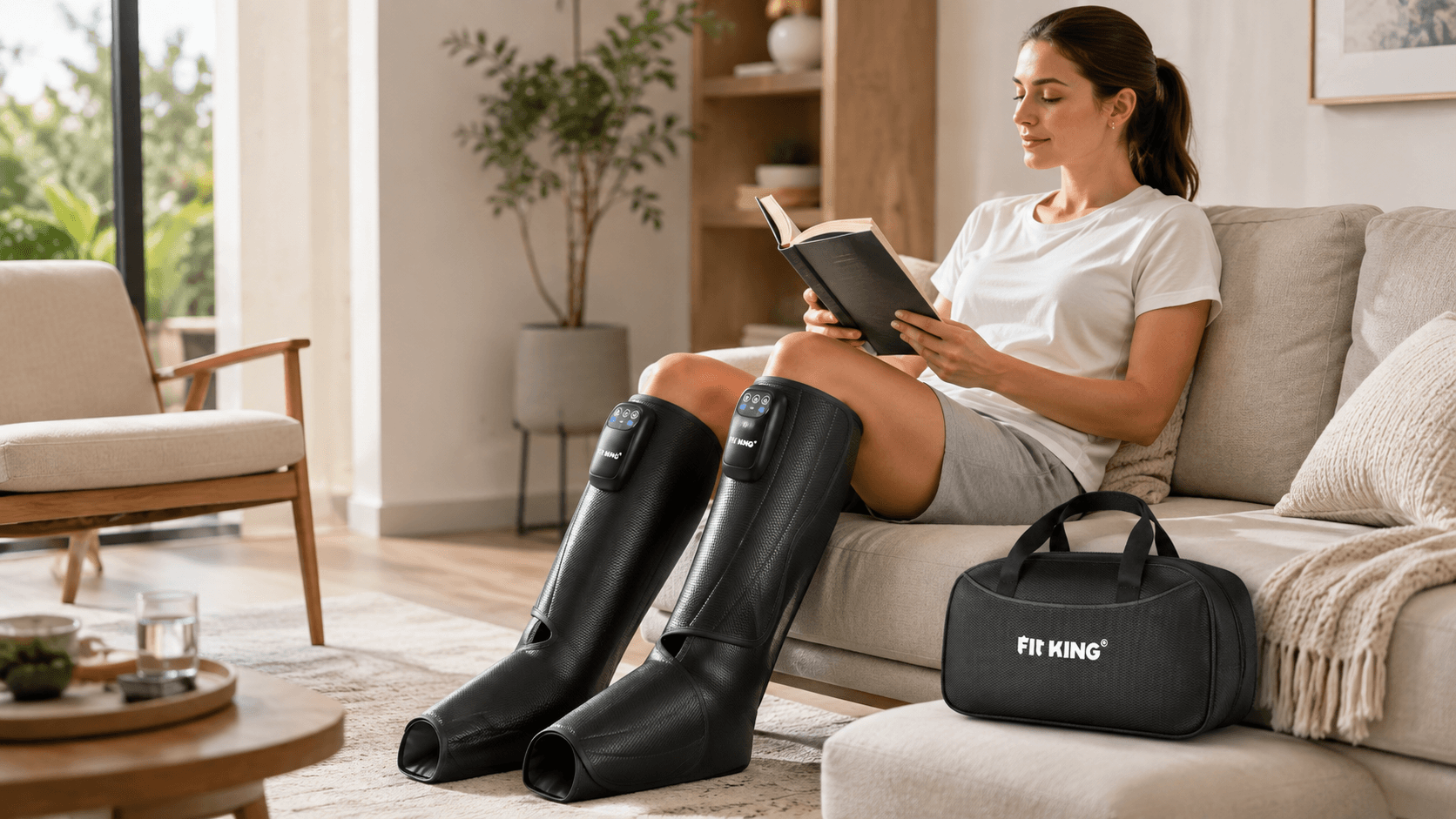 Cordless Leg Compression Massagers Just $55 on Amazon