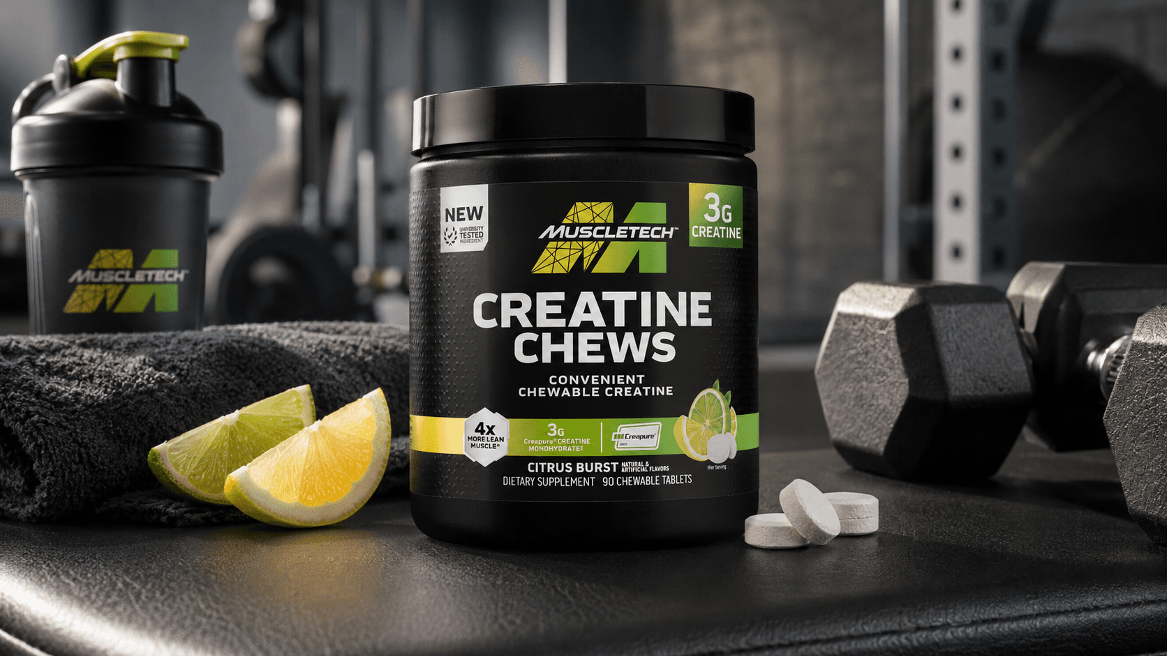 MuscleTech Creatine Chews Drop to $10.50 on Amazon