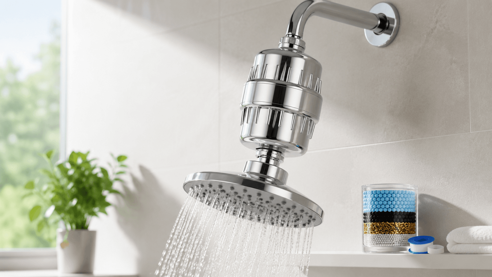 Multi-Stage Shower Filter On Sale for Just $8.99