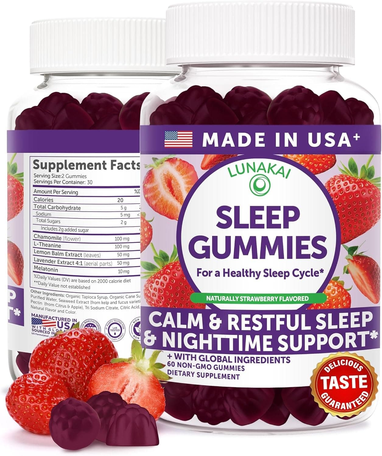 A Month's Worth Of Sleep Support For Only $10!