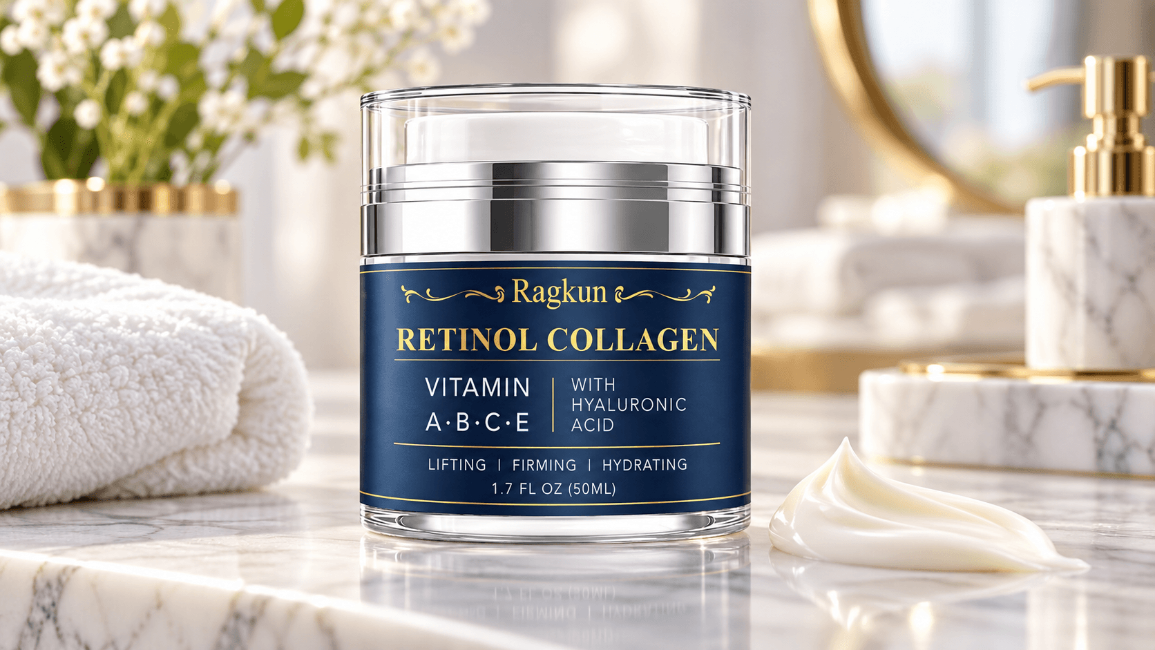 Retinol Face & Neck Cream Drops to $8 on Amazon