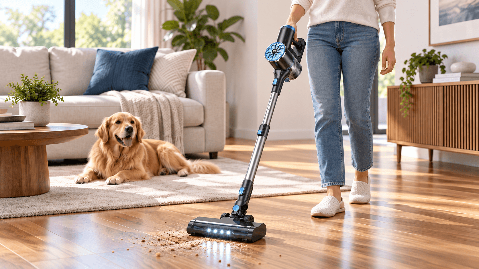 Self-Standing Cordless Vacuum Is 56% Off on Amazon