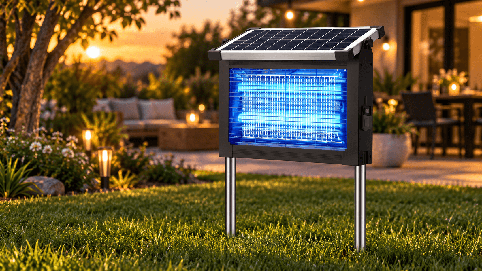 Solar Bug Zapper Is 75% Off at $25